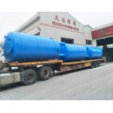 廠家直銷鋼襯塑攪拌罐 DN2800鋼襯塑樹(shù)脂罐